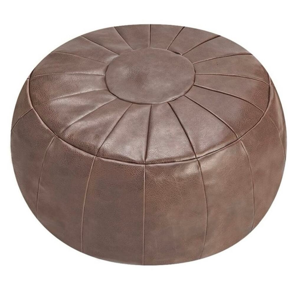 ROTOT Decorative Pouf, Ottoman, Bean Bag Chair,Foot Rest, Storage Unstuffed NEW